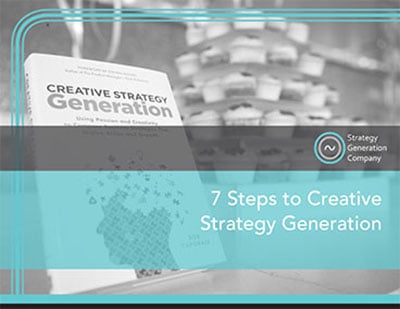 7-Steps to Creative Strategy Generation | Strategy Generation Company