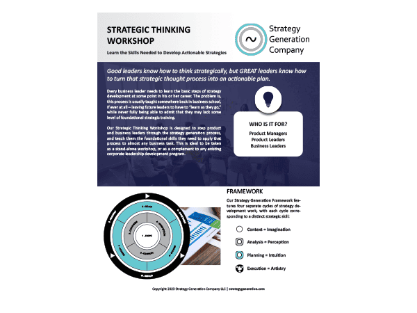 Strategic Thinking Workshop