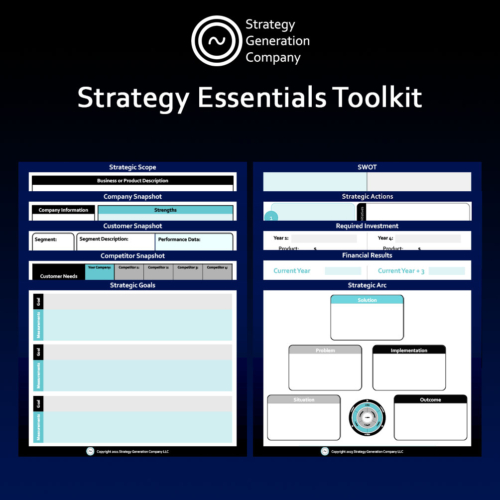 Strategy Essentials Toolkit