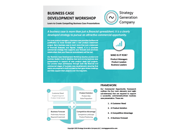 Business Case Development Workshop